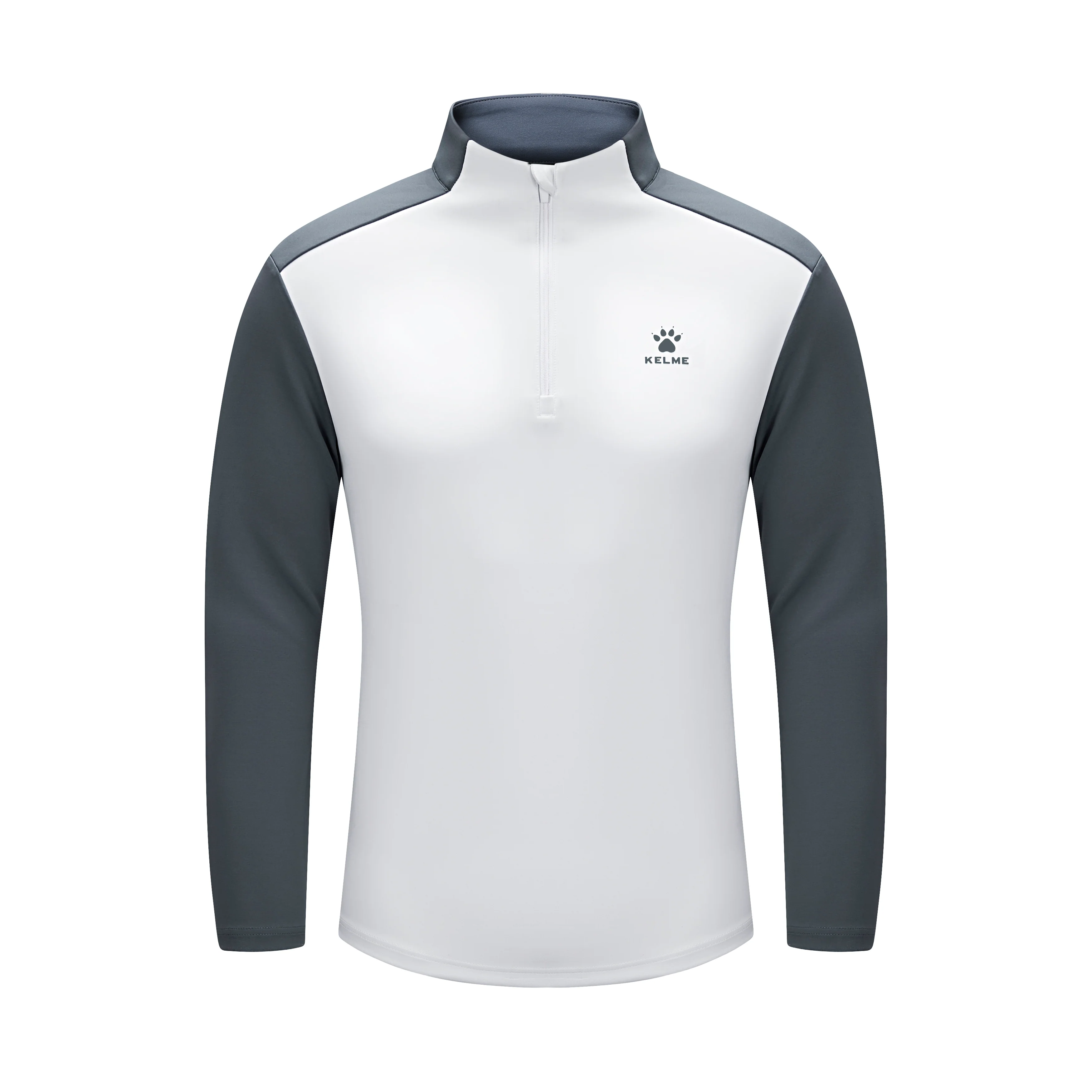 Kelme Youth 1/2 Zip Soccer Training Top — Warm-Up Pullover | Kids